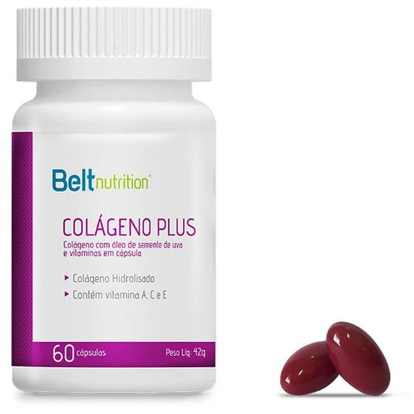 Colágeno Plus - Belt Nutrition - 60 Cápsulas